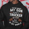 Trucker Trucker Accessories For Truck Driver Motor Lover Trucker_ V15 Hoodie Funny Gifts