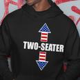 Two-Seater Usa Flag Arrows Funny Hoodie Unique Gifts
