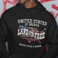 Usa Land Of The Free Unless Youre A Woman Hoodie Unique Gifts