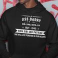 Uss Barry Dd 248 Apd Hoodie Unique Gifts