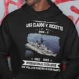 Uss Claude V Ricketts Ddg V2 Hoodie Unique Gifts