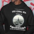 Uss Coral Sea Cv 43 Front Style Hoodie Unique Gifts