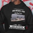 Uss Myles C Fox Dd Hoodie Unique Gifts