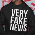 Very Fake News Funny Donald Trump Hoodie Unique Gifts