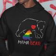 Vintage Rainbow Mama Bear Hugs Mom Mother Love Lgbt Pride Cute Gift Hoodie Personalized Gifts