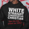 White Straight Conservative Christian V2 Hoodie Unique Gifts