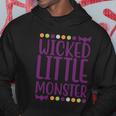Wicked Little Monster Halloween Quote Hoodie Unique Gifts