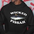 Wicked Pissah Bluefin Tuna Illustration Fishing Angler Gear Gift Hoodie Unique Gifts