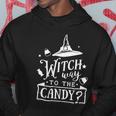 Witch Way To The Candy Halloween Quote V3 Hoodie Unique Gifts