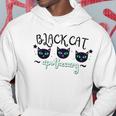 Black Cat Apothecary Halloween Gift Hoodie Funny Gifts