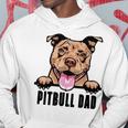 Dogs 365 Pitbull Dad Dog  Pitbull Dad Gift  Men Hoodie Personalized Gifts