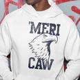 Meri Caw Eagle Head Graphic 4Th Of July Hoodie Unique Gifts