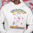 Unicorn Wednesdays Wacky Wednesday Unicorn Men Hoodie Personalized Gifts