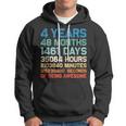 4Th Birthday 4 Years Of Being Awesome Wedding Anniversary V2 Hoodie