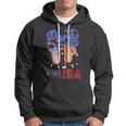 4Th Of July Food Party In The Usa Funny Hot Dog Lover Hoodie