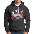 Boo Pumpkin Witch Gnomes In Halloween Truck Funny Holiday Hoodie