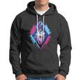 Colorful Wolf Painting Wolves Lover Hoodie