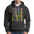 Crawfish Fleur-De-Lis Flag Mardi Gras Tshirt Hoodie