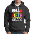 Cute Hello Fifth Grade Outfit Happy Last Day Of School Funny Gift Hoodie