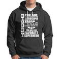 Daddy Superhero Fathers Day Hoodie