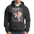 Donald Trump Naughty Ugly Christmas Hoodie