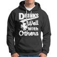 Drinks Well With Others St Patricks Day Hoodie