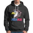 Eagle Mullet Merica Flag 4Th Of July Merican Pride Gift Hoodie