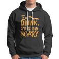 Eat Drink And Be Scary Halloween Quote Hoodie