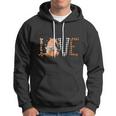 Fall In Love Thanksgiving Quote Hoodie