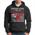 Firefighter Proud Wife Of A Volunteer Firefighter Fire Wife Hoodie