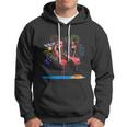 Flamingo 4Th Of July American Flag Flamingo Independence Hoodie