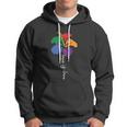 Flower Love Is Love Lgbt Gay Pride Lesbian Bisexual Ally Quote Hoodie