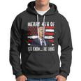 Funny Biden Confused Merry Happy 4Th Of You KnowThe Thing Flag Design Hoodie