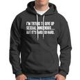 Funny Gift Sexual Innuendo Adult Humor Offensive Gag Gift Hoodie
