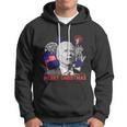 Funny Joe Biden Happy Christmas In July Usa Flag V2 Hoodie