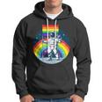 Gay Pride Astronaut Lgbt Moon Landing Hoodie