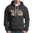 Hipster Cool Rabbit Tshirt Hoodie