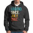 Legend Since July 1982 40 Year Old Bday 40Th Birthday Hoodie
