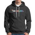 Lgbt Pride Funny Gift Lgbtq Flag Gay Pride Month You Belong Gift Hoodie