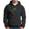 Lovely Lgbt Gay Pride Power Fist Heartbeat Lgbtq Lesbian Gay Meaningful Gift Hoodie