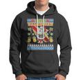 Mele Kalikimaka Santa Ugly Christmas Hawaiian Hoodie