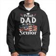 Mens Proud Dad Of A 2023 Senior Graduate Father Graduation Hoodie