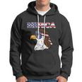 Merica Bald Eagle Mullet Sunglasses Fourth July 4Th Patriot Cool Gift Hoodie