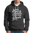 Military Mom Gift Army Funny Gift Proud Army National Guard Mom Cute Gift Hoodie