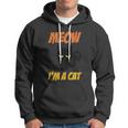 Moew Im A Cat Halloween Quote Hoodie