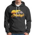 Mountains In Maine Hoodie