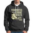 My Daughter Wears Combat Boots Gift Proud Military Mom Gift Hoodie