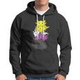 Nonbinary Flag Non Binary Pride Lgbtq Axolotl Hoodie