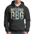 Notorious Rbg Blue Logo Tshirt Hoodie