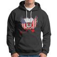 Nurse Wings Usa Flag For 4Th Of July Hoodie